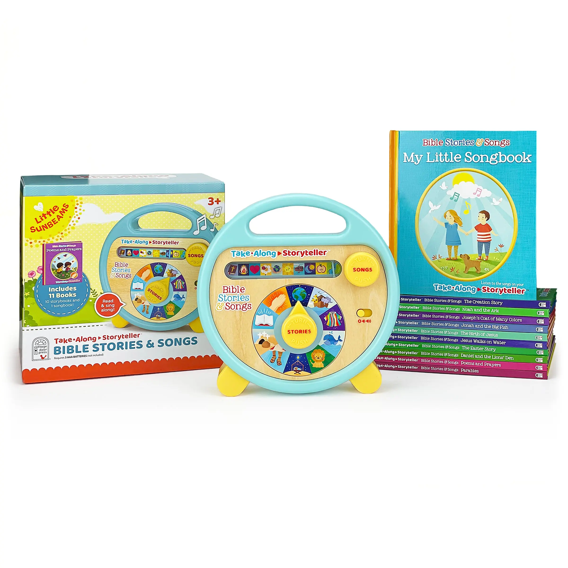 Bible Stories and Songs full set with device, box, and books