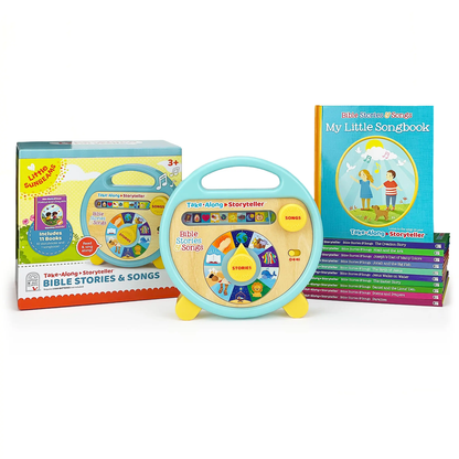 Bible Stories and Songs full set with device, box, and books