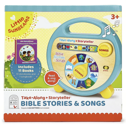 Bible Stories and Songs retail box packaging
