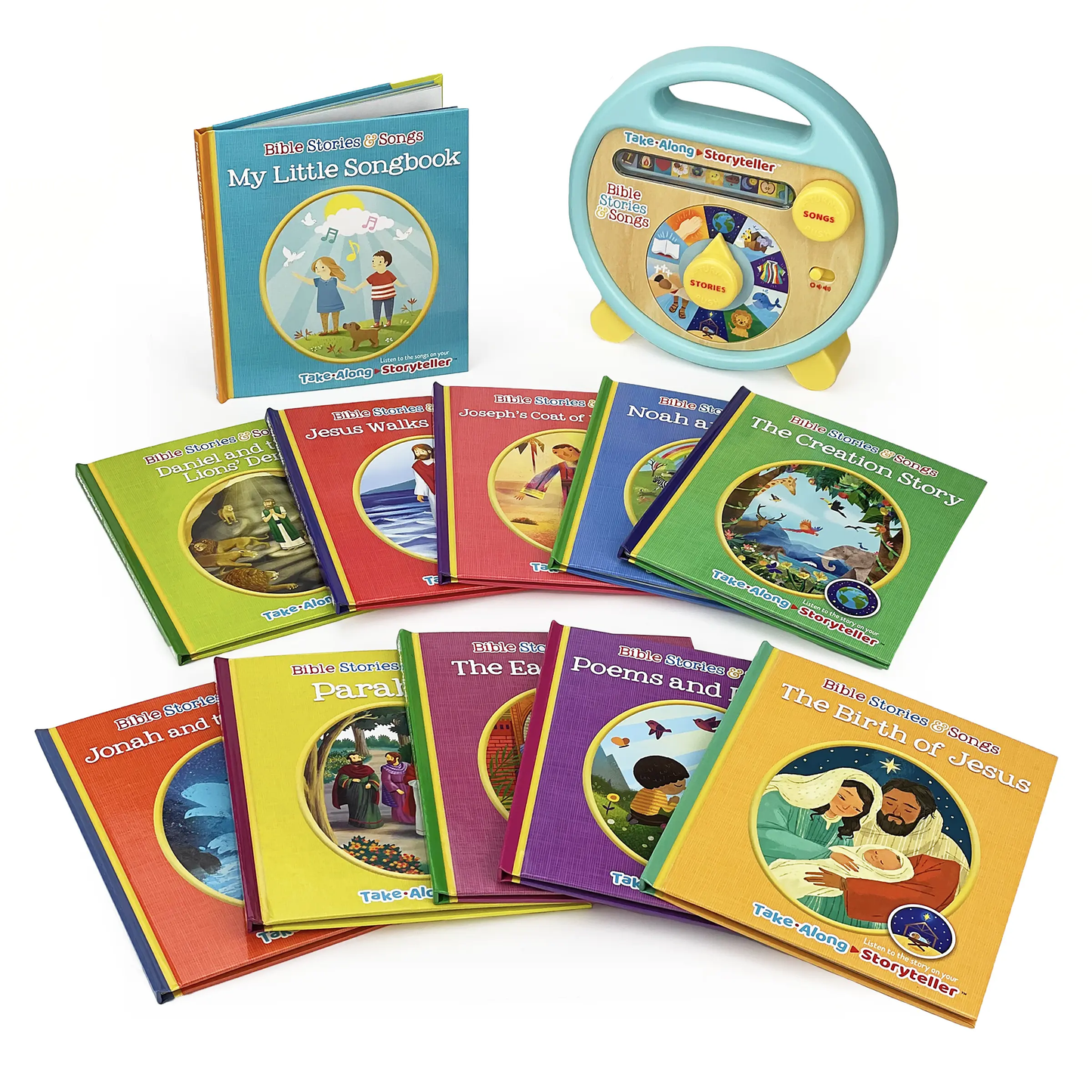 All 10 Bible storybooks with storyteller device