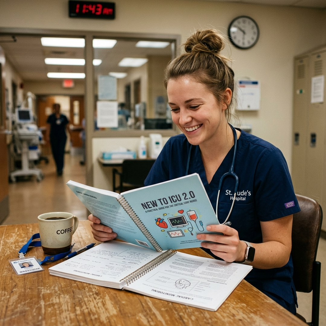 New to ICU 2.0 - Nurse Reading Guide During Shift