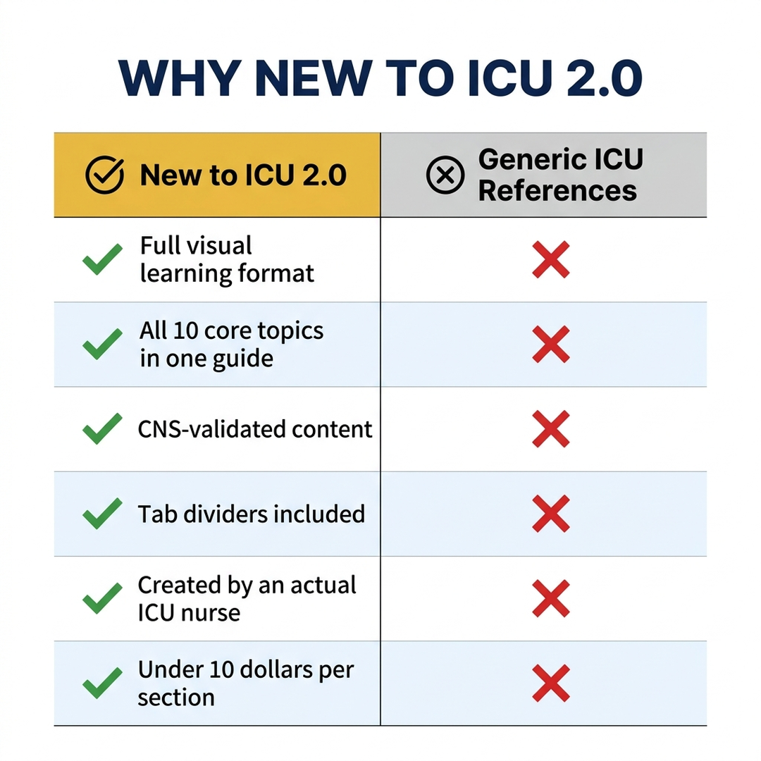 New to ICU 2.0 vs Generic ICU References Comparison